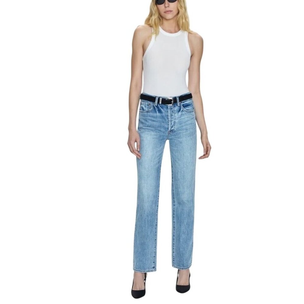 Pistola High Rise Blue Jeans